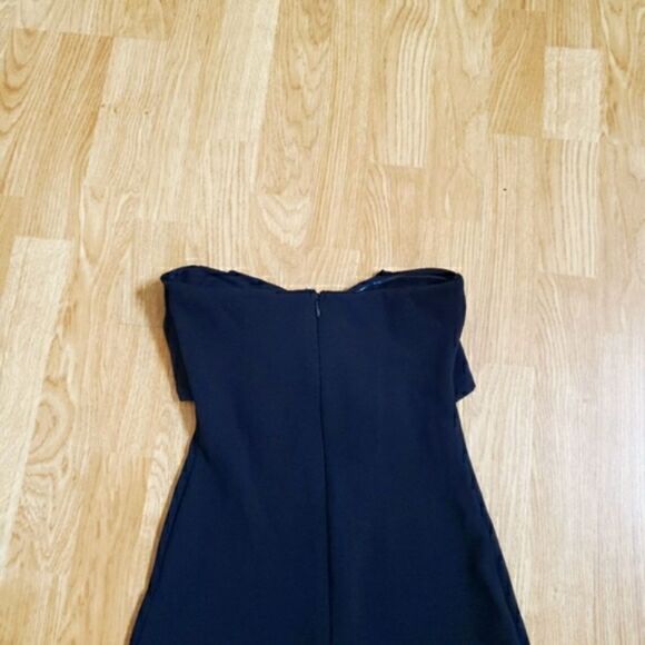 Topshop Twist Bow Sheath Dress - size 2 in Black - Picture 6 of 13